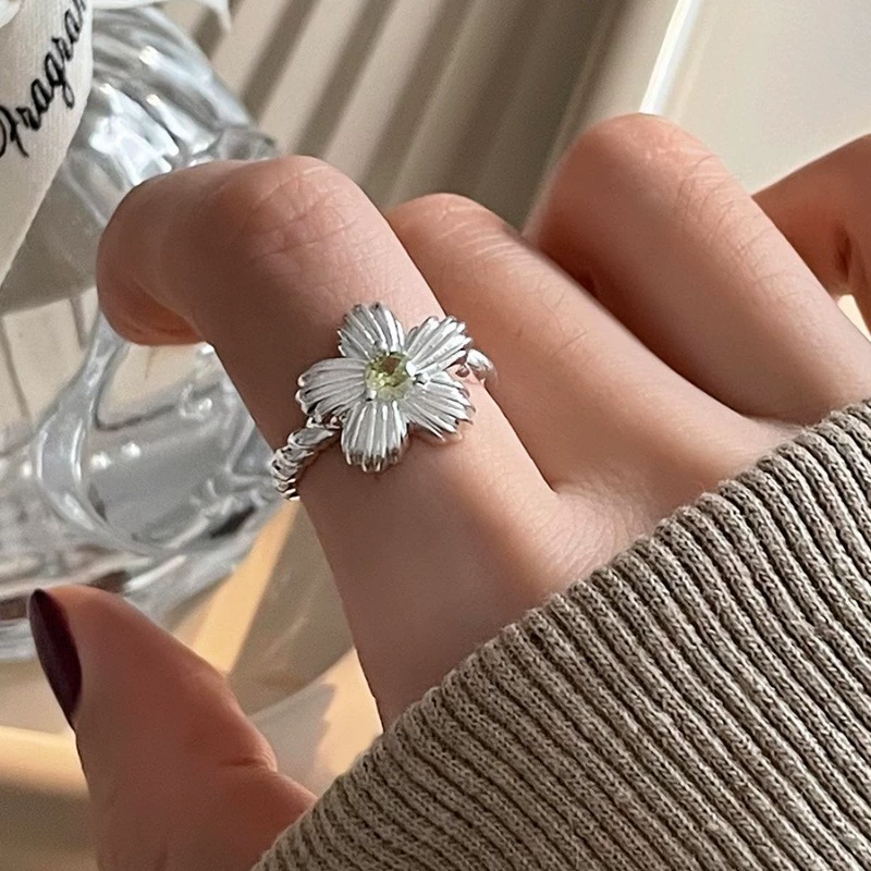 Accessory, nail decoration, small design ring, elastic strap, high-quality style, simple and elegant design