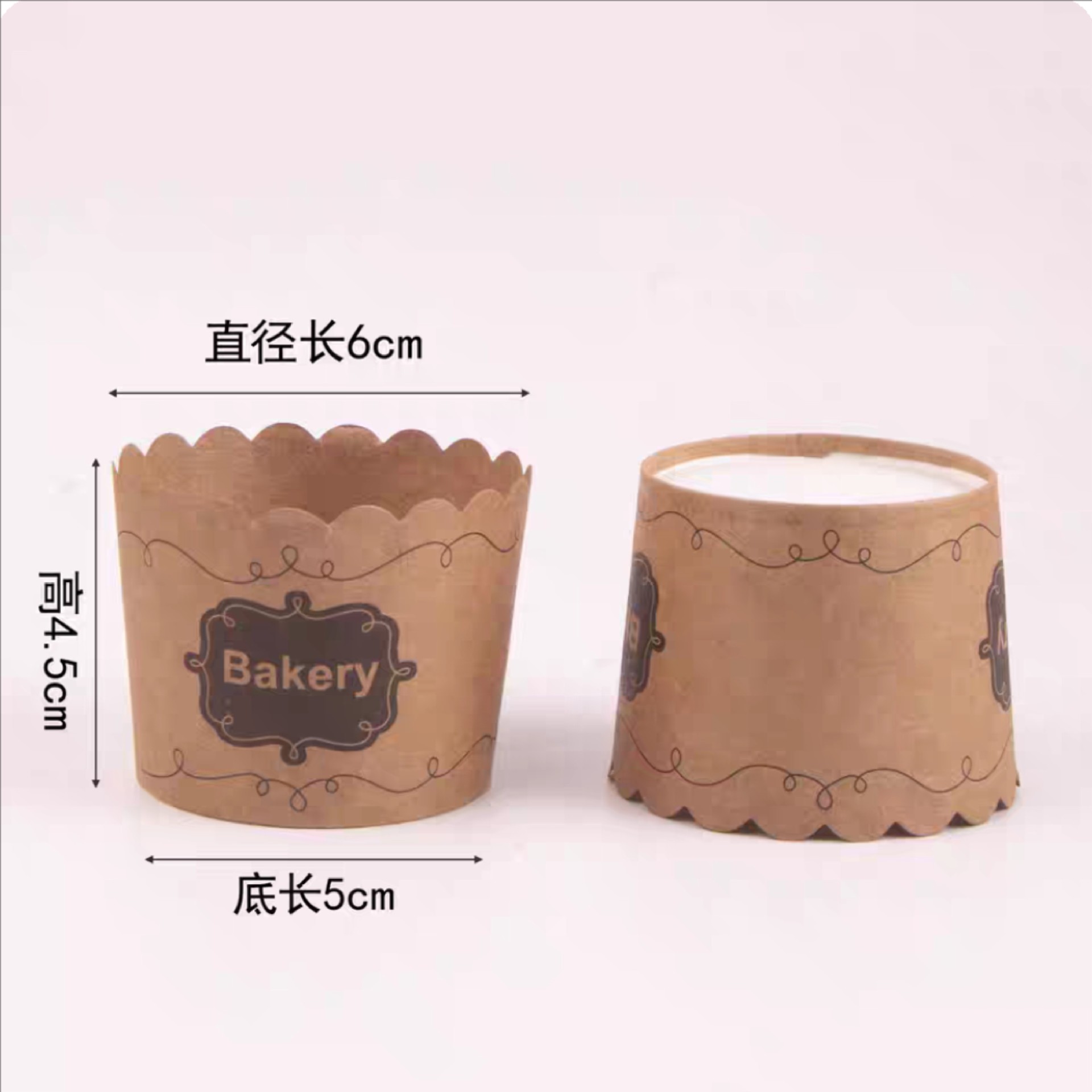 Taza de papel para pastel de papel para horno de evaporación para hornear resistente a altas temperaturas muffin pequeño y medio soporte de papel molde de pastel doméstico image 8