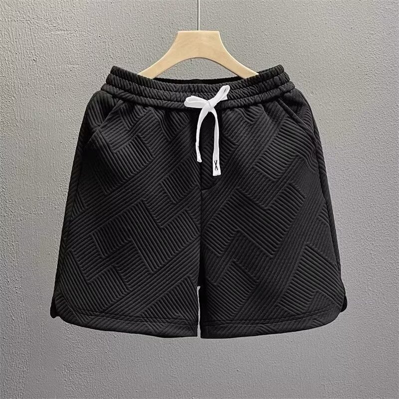 Pantalones cortos casuales universales para hombres, pantalones casuales tridimensionales de verano, pantalones de tendencia, pantalones rectos, pantalones de calzado, comercio exterior al por mayor transfronterizo