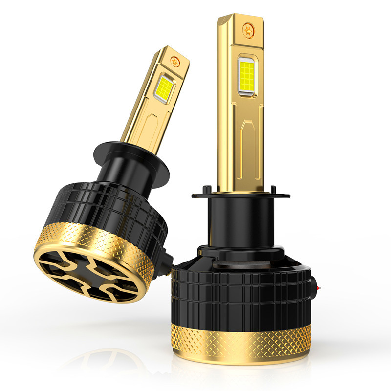 H1 LED delantero de automóvil doble tubo de cobre 4575 faro 240W de alta potencia