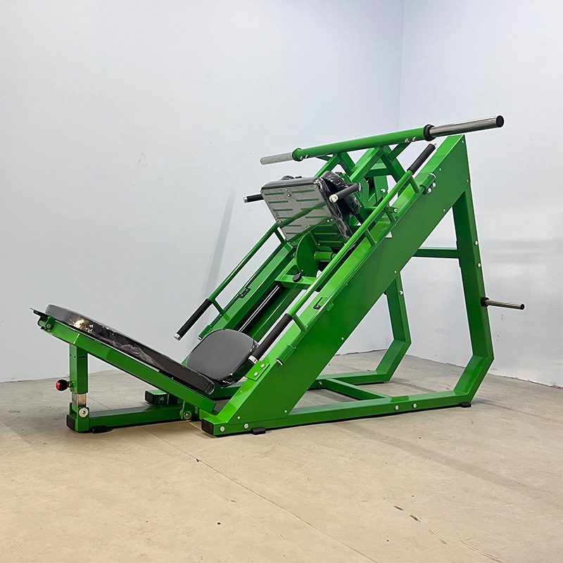 Máquina de pedal inverso, entrenador de piernas, gimnasio, piernas comerciales, máquina de sentadillas de 45 grados.