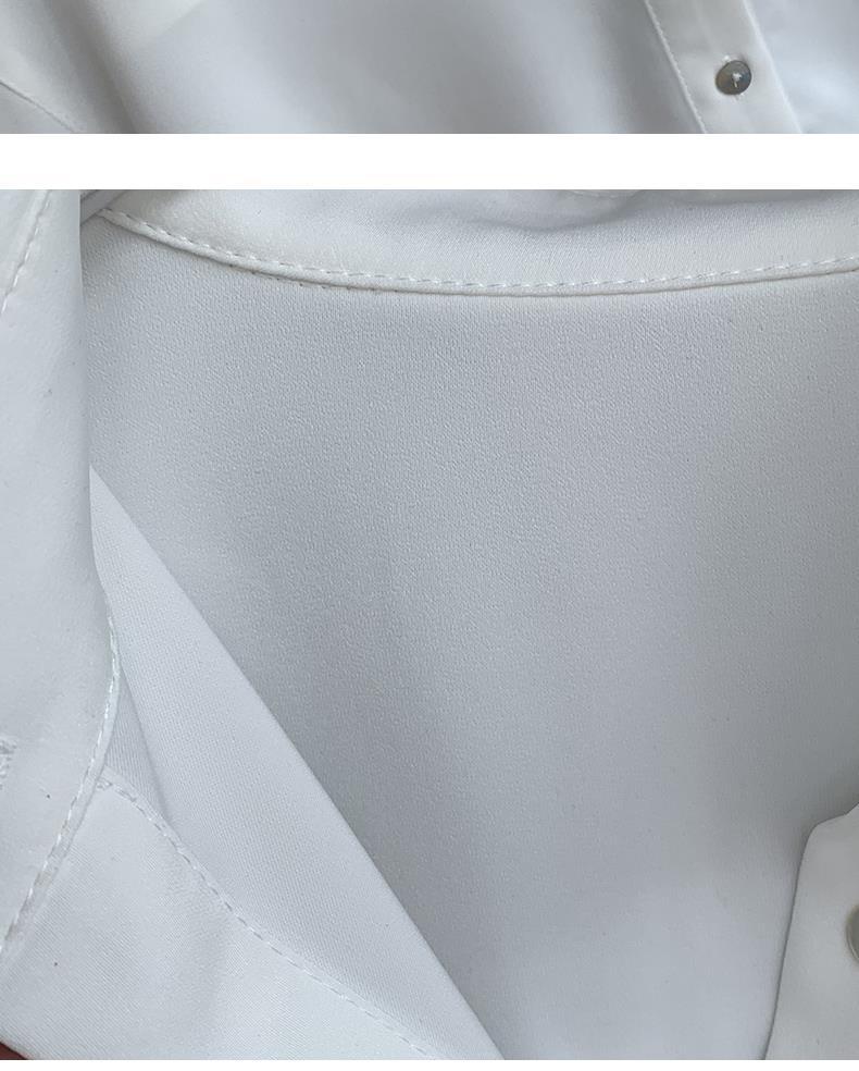 Abbigliamento donna Camicia drappeggiata donna primavera e autunno stile temperamento moda retrò 2024 nuova camicia donna maniche lunghe_voghion.com