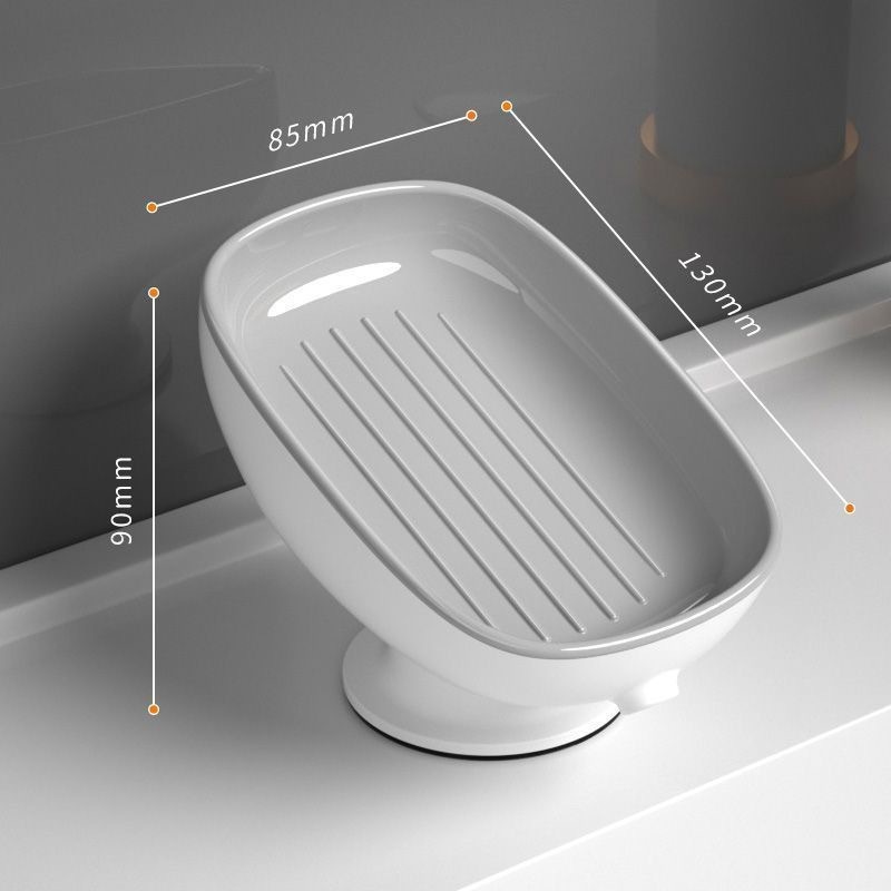 ソープボックス家庭用ソープボックス壁掛け排水なし吸盤バスルームシンプルなスタイルクリエイティブな新しいスタイル|undefined