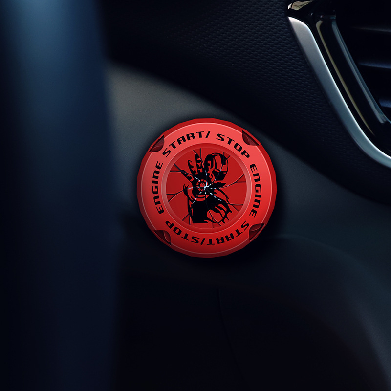 중국 빨간색과 검은색 그림 - 어벤져스 아이언맨