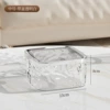 Transparent white medium pop-up cover