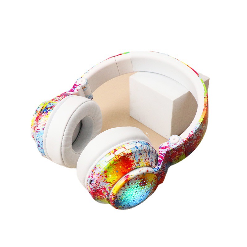 Nuevo auricular JST-30 auricular Bluetooth plegable alta calidad de sonido estéreo transferencia de agua impresión UV superficie teléfono móvil Universal