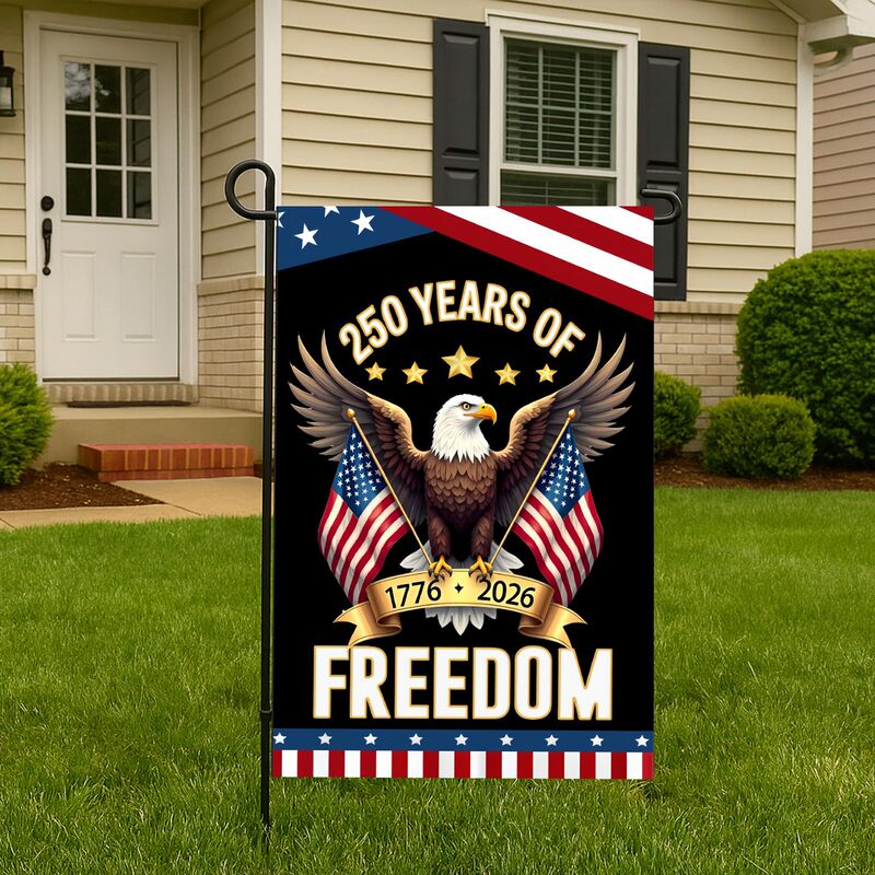 跨境货源花园旗America 250 Garden Flag 250 周年纪念花园旗外贸|undefined