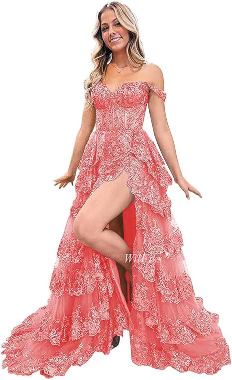 2026 al por mayor amazon nuevo vestido de noche floral vestido de lentejas largo vestido de vestido sexy europeo y americano