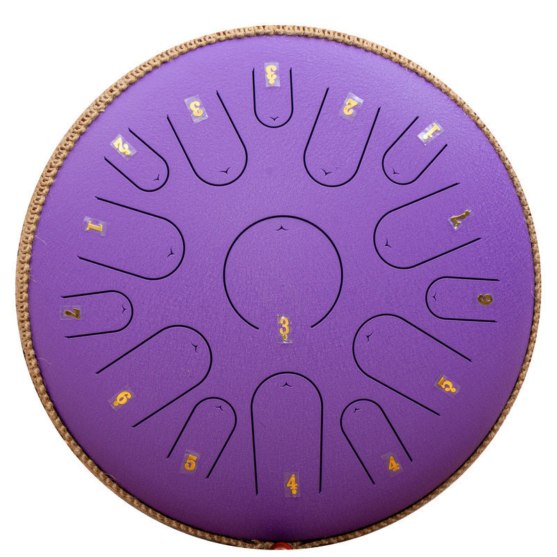 Comercio exterior transfronterizo tambor etéreo 6 / 8 / 10 / 12 pulgadas 15 tonos tambor de niños olvidar tambor de preocupación tambor de disco adulto tambor etéreo