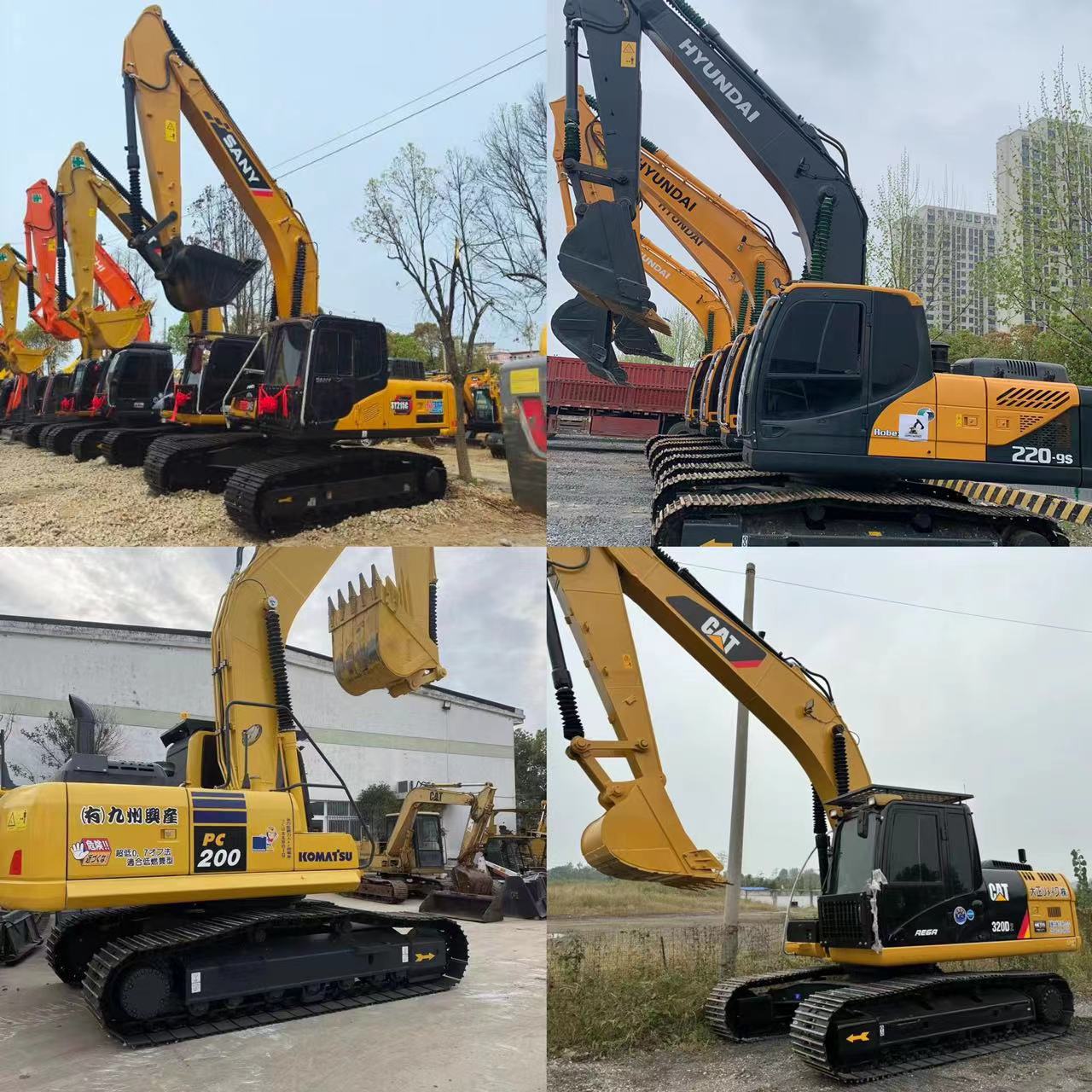 Declaración de exportación de línea especial de segunda mano 305 excavadora PC360 Komatsu400 excavadora