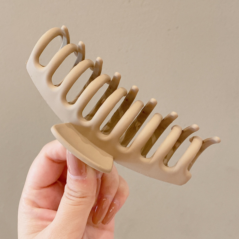 2025 estilo coreano nuevo clip de tiburón grande temperamento elegante pinza para el cabello de alta calidad para mujer