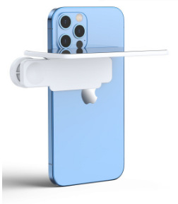 El espejo del cielo de viaje de 6 generaciones aumenta el clip de reflexión del teléfono móvil y el espejo se puede ajustar para tomar fotos.