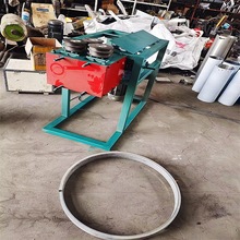 圆管方管卷圆机 圆管打圈机 方管打圈立式电动角铁盘圆机生产厂家