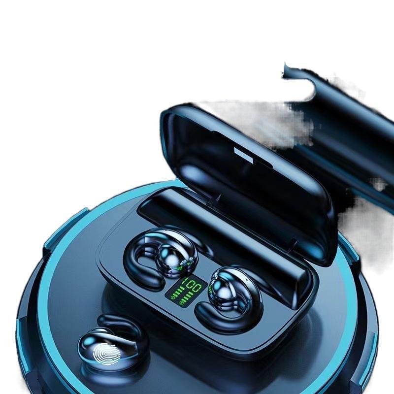 クロスボーダー GT280-x96 非インイヤー Bluetooth ヘッドセット 耳掛け式 骨伝導 ランニング スポーツ 超長バッテリー寿命 ノイズリダクション|undefined