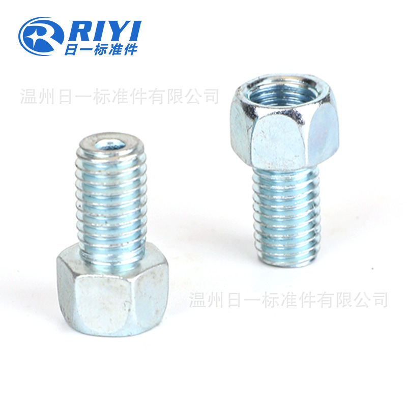 抹光机六角内外牙空心螺丝 精密部件螺丝配套轴承螺丝螺杆