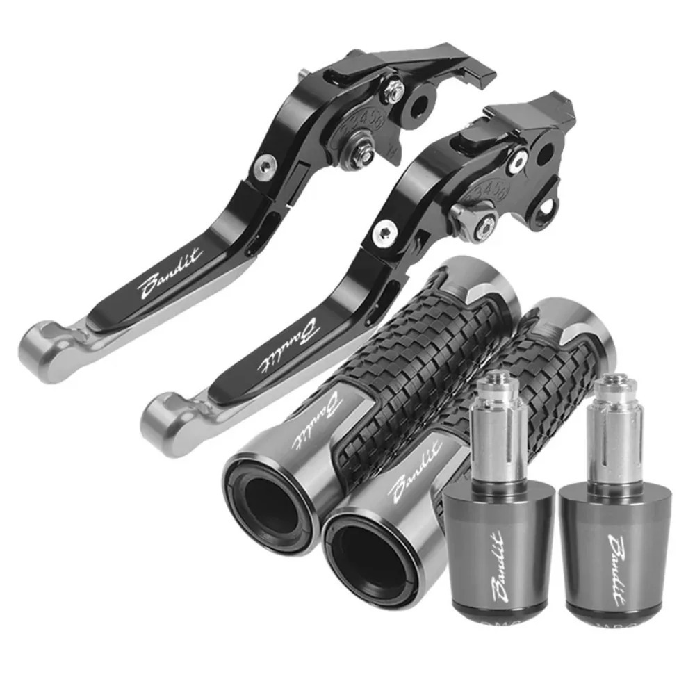 Gsf1250 Bandit Motorcycle Modified Cnc Brake Clutch Handle Lever Horn Handlebar Rubber Plug Set