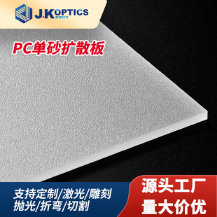 Pc Single Sand 80 High Transmittance Diffusion Plate Uniform Light Plate Astigmatism Plate Round Glossy Led Light Diffusion Plate Lampshade