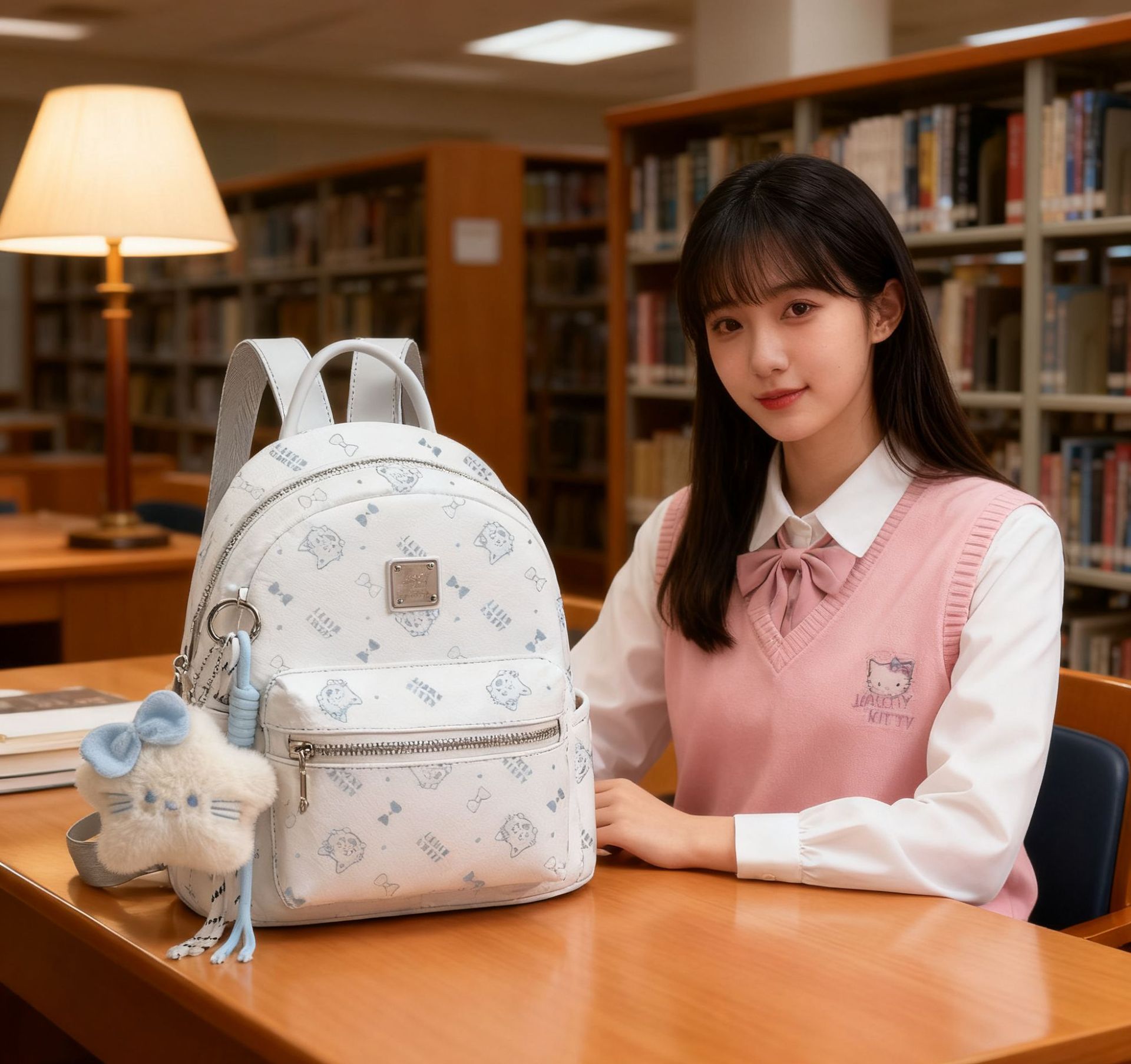 Commuter-Rucksack, trendiges All-in-One-Design, modisch, minimalistisch, Nischendesign, hochwertige Optik, School-Style-Schulrucksack, großes Fassungsvermögen