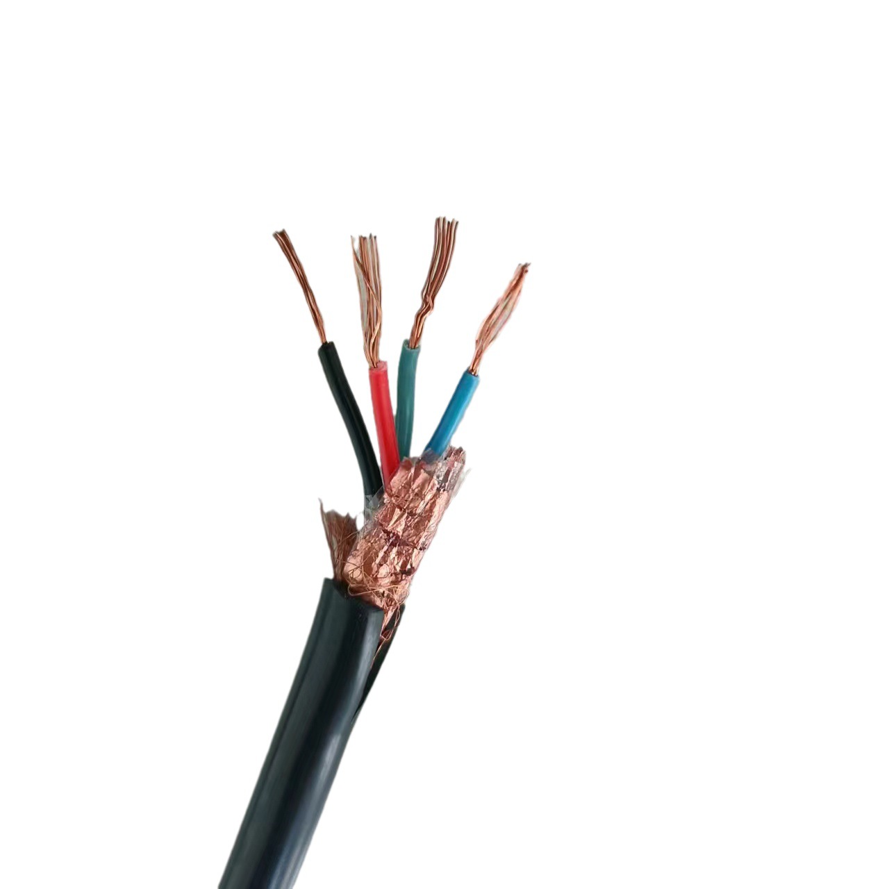 矿用屏蔽控制软电缆MKVVRP42*2.5平方无氧铜煤安证全沧缆