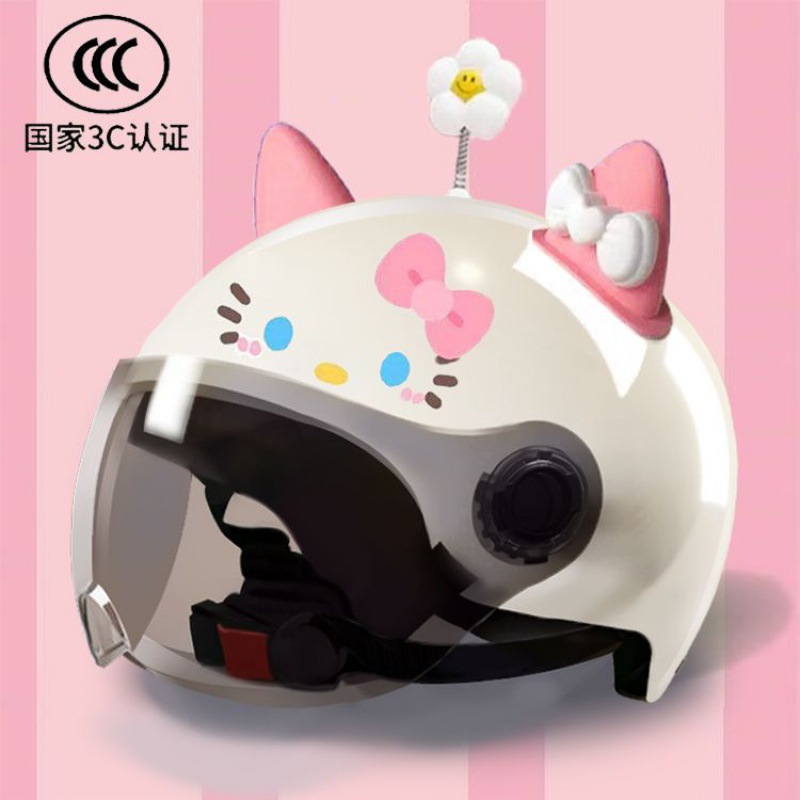 KT 전면 선 스크린 렌즈 작은 꽃 KT 핑크 흰색