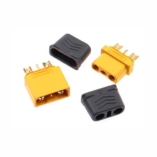 XT30U male and female plug with signal pin ICX301 model aircraft ESC power battery charging interface connector