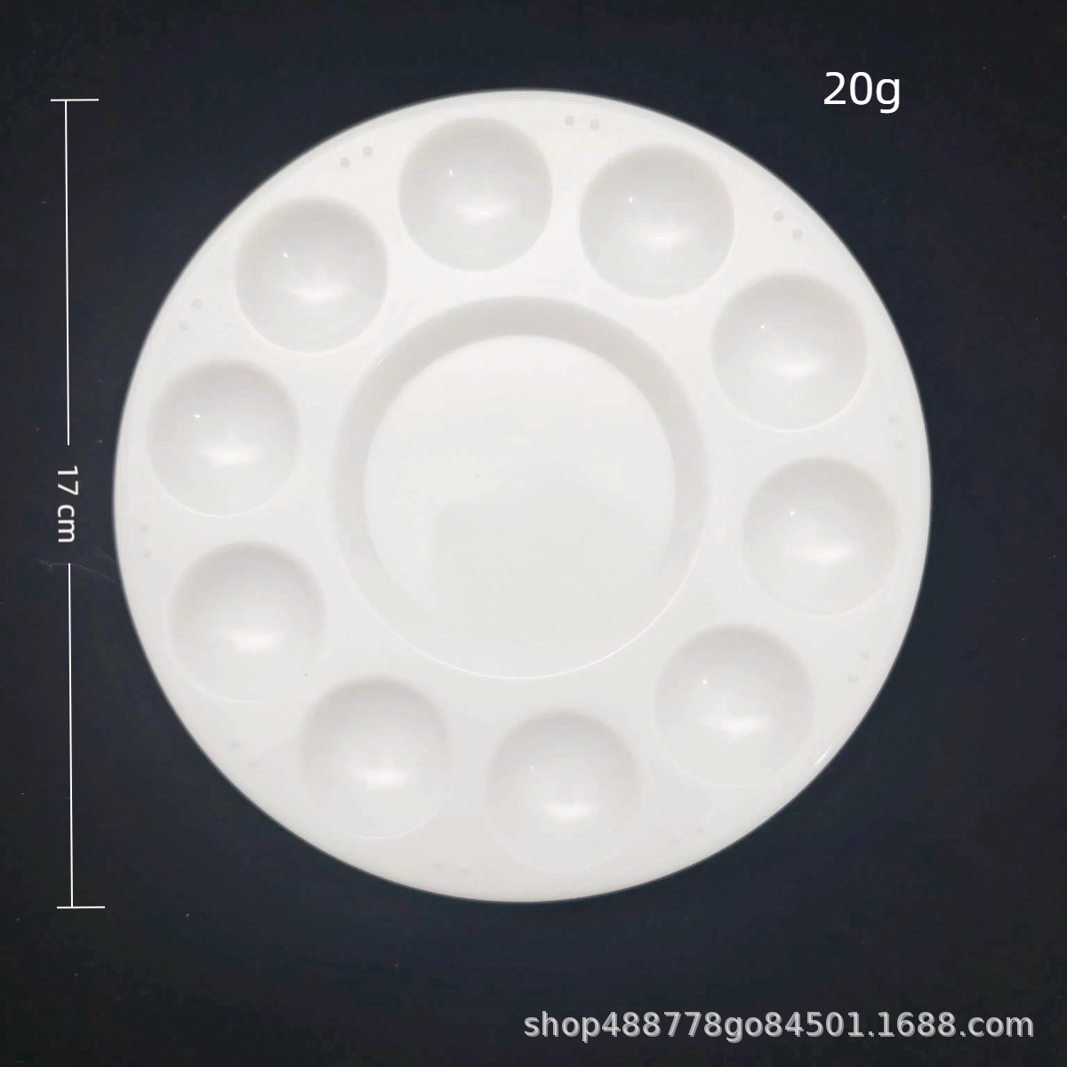 Paleta de color multi-especificación directa de fábrica   Pintura paleta acuarela pie pequeño tablero de pintura artística tablero de pintura manual