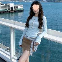 2026�紺�¿ϵ����Ư���޺ÿ�����ȹ��Ů��֯���������ȹ��װ