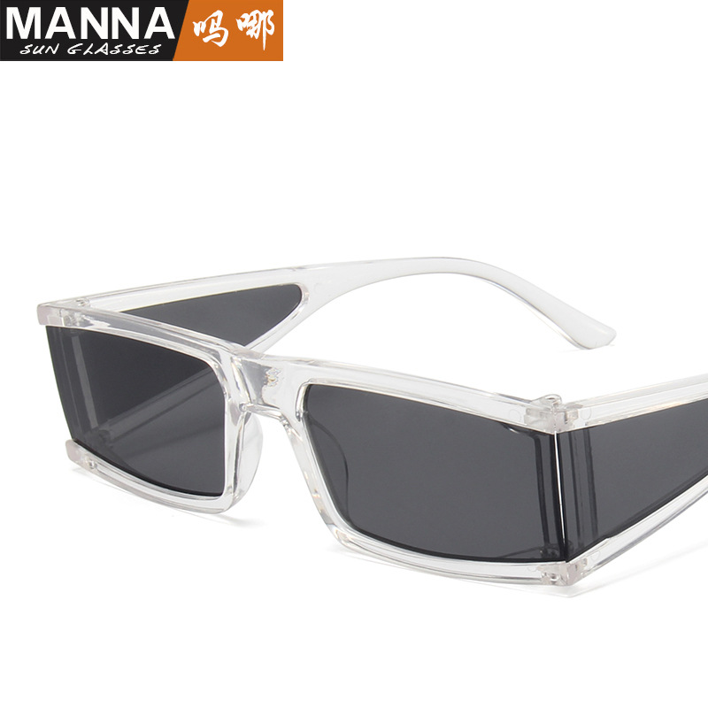 Personalized mercury film punk women's small box sunglasses, trendy photos on the internet, decorative glasses_voghion.com