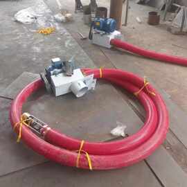 5寸牛筋软管多用途吸粮机车载式家用小型抽粮机抽沙机视频图片