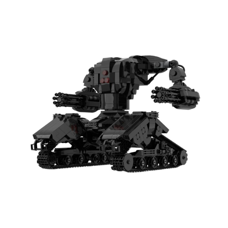 Cross-border Hot-selling In-stock MOC-58403 Small Particle Assembly Building Block Toy Mecha Tank Educational Model_voghion.com