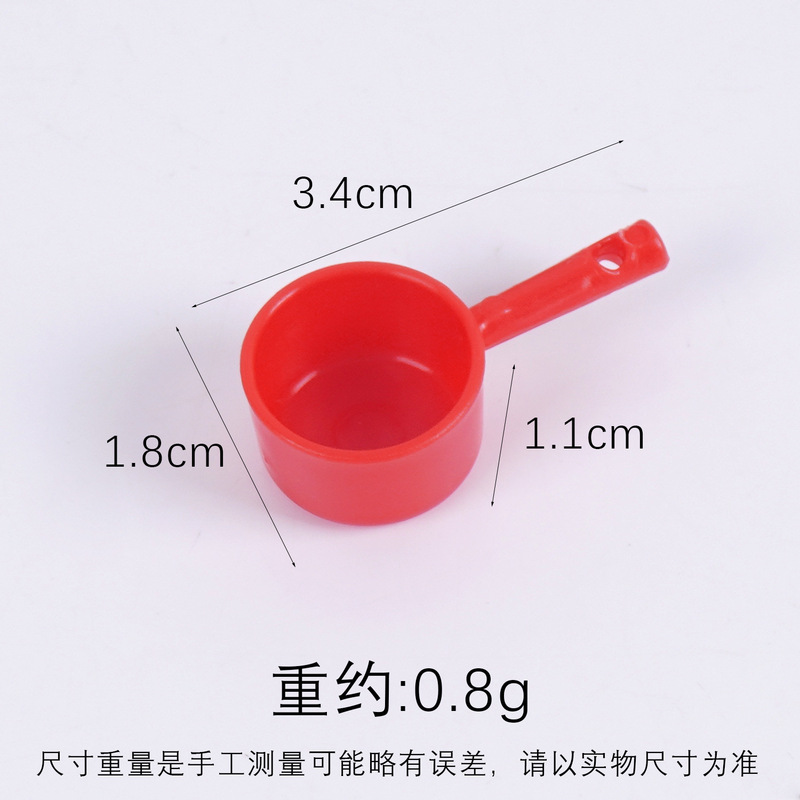 仿真迷你水桶塑料桶水瓢模型玩具微缩娃娃屋手提小桶过家家玩具|undefined