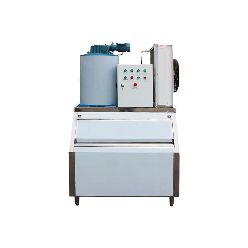 Amazon-Style Commercial Flake Ice Machine for Seafood Industry, Large Split-Type Ice Machine, Direct Sales from the Manufacturer Amazon-Style Commercial Flake Ice Machine for Seafood Industry, Large Split-Type Ice Machine, Direct Sales from the Manufacturer