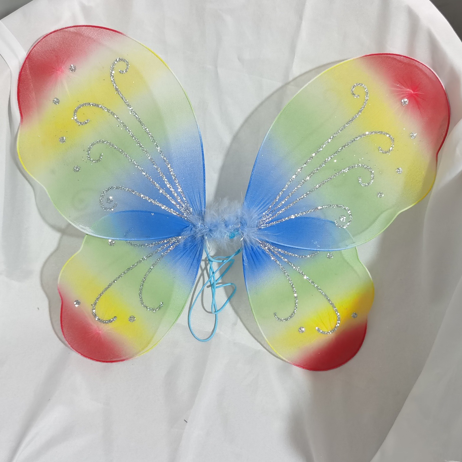 Alas de mariposa coloridas para niños, disfraz de actuación, accesorios para escenario