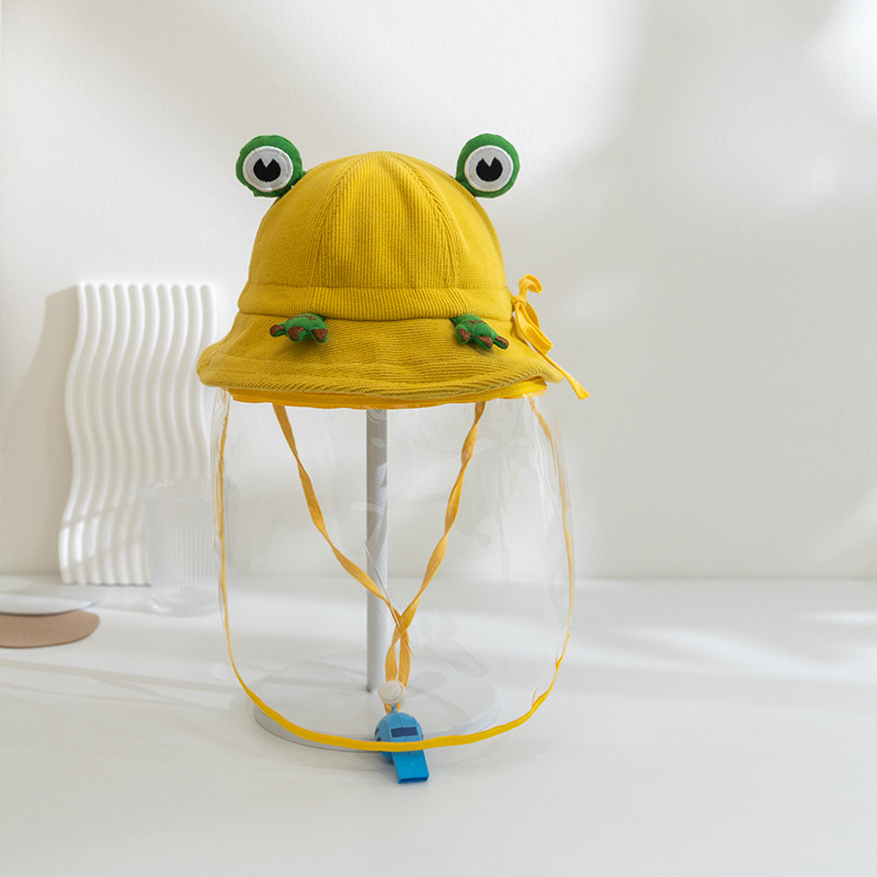 91g Weight Hat Classification Cotton Fabric Type Bucket Hat Hats Type 1 Piece Quantity Daily Occasion Frog Pattern All Seasons Season Children Unisex Gender Patchwork Design Cute Style Children Unisex Cute Frog Patchwork Bucket Hat 6