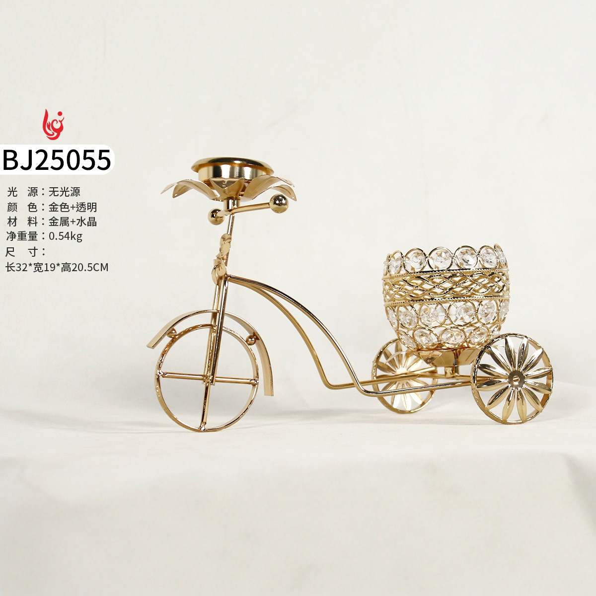 Decoración de bodas creativa, bandeja de frutas de vela moderna, mesa de vela de lujo ligera, almacenamiento de dulces de alta calidad, exquisito estilo americano.