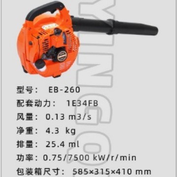 大棚吹雪机背负汽油鼓风机二冲程大功率风力灭火工地吹落叶鼓风机