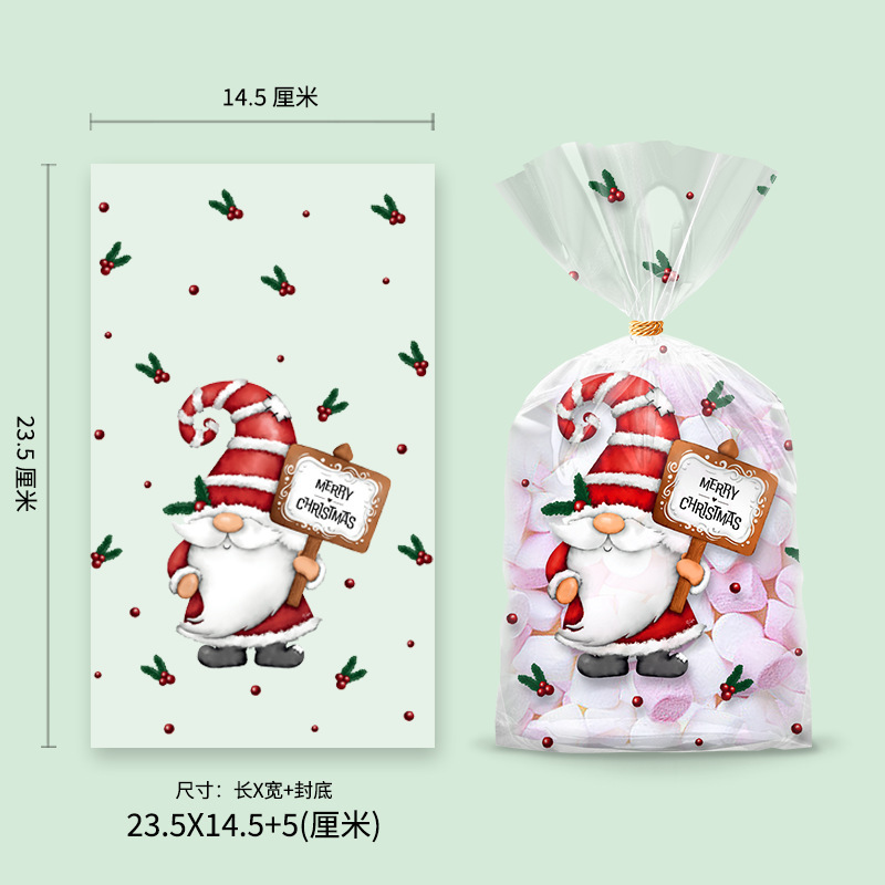 2024オリジナルクリスマスキャンディー袋誕生日パーティーお土産袋ハロウィーン浮かれ騒ぎopp食品袋|undefined