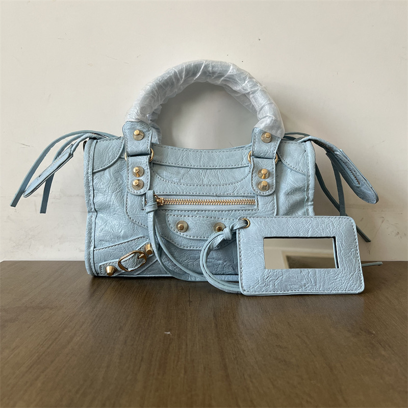 Rebites Dourados - Tamanho Mini - Azul Celeste - Prontos para Envio Imediato
