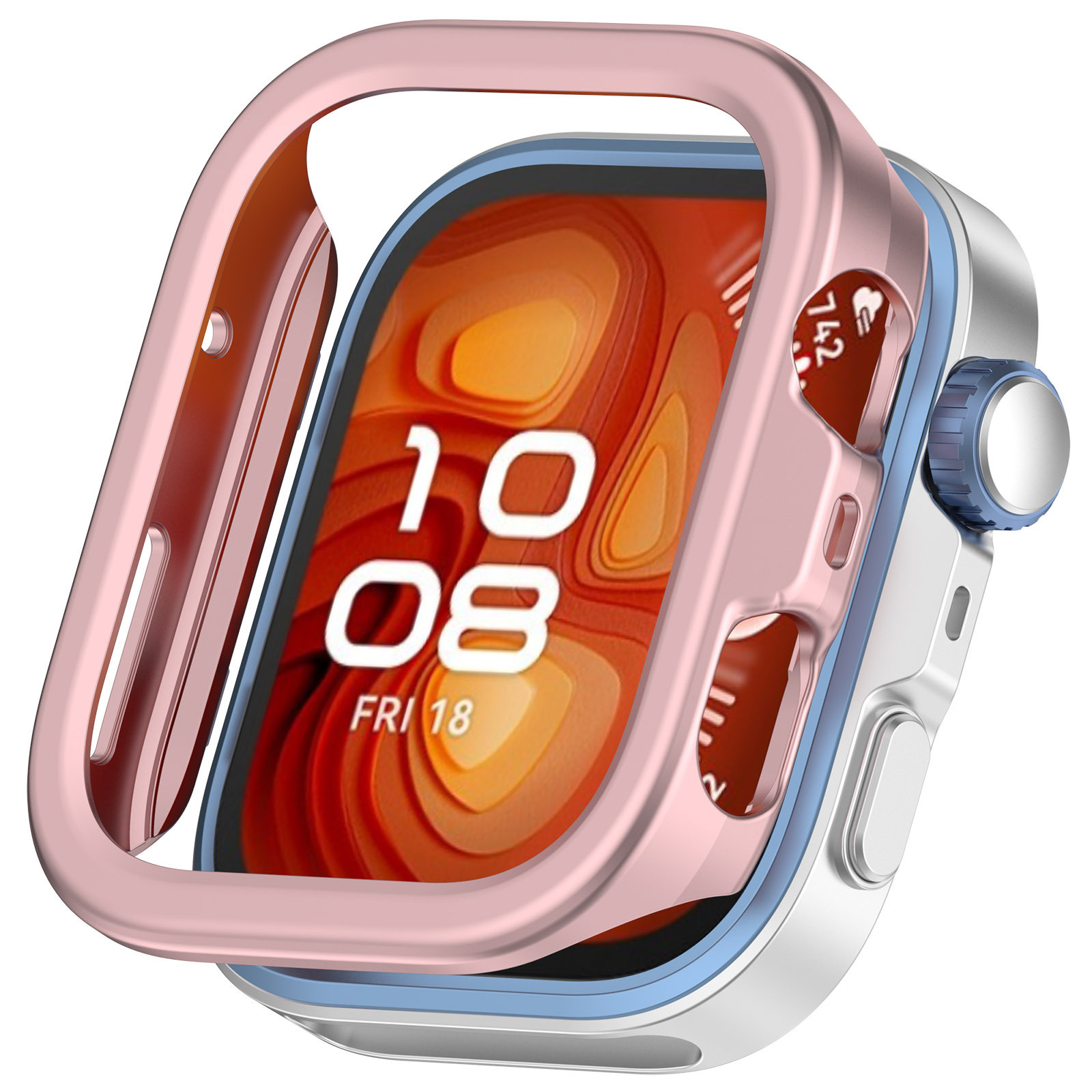 Huawei Fit4 watch case PC semi-enclosed hollow watch case Huawei fit4 pro semi-enclosed watch case undefined