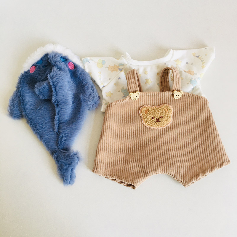 No. s Beier Lulu ropa 30cm conjunto oso muñeca ropa hecha a mano oso de peluche muñeca regalo para niñas