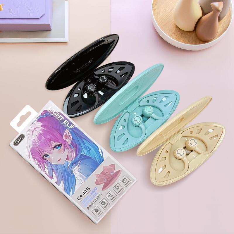 Guanjia Fashion Secondary Elf Ear Hanging Bluetooth LED Light Stereo True Wireless Bluetooth Headset CA-146