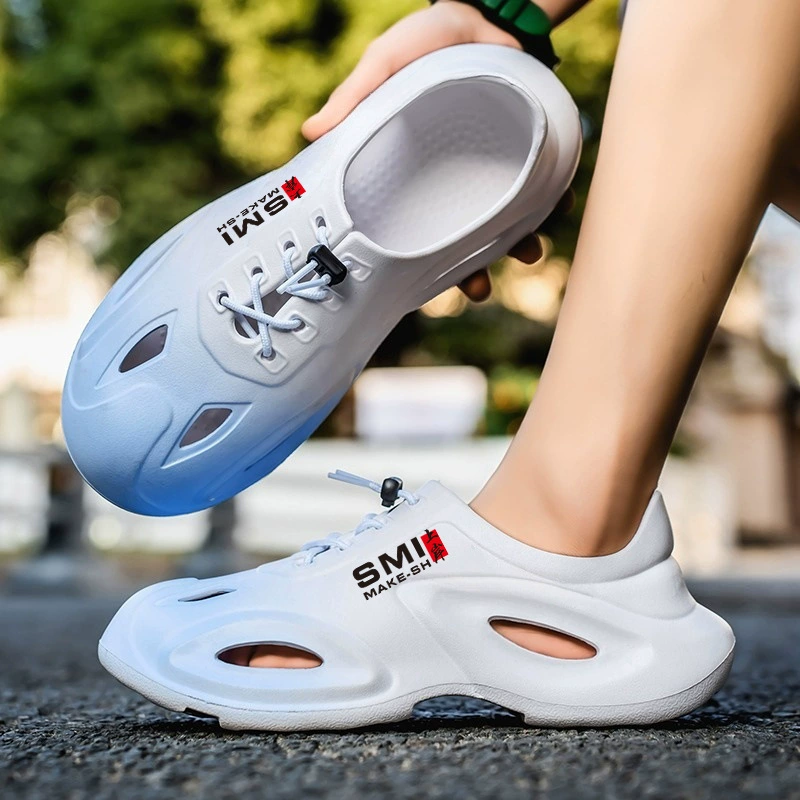 Мужские летние сандалии из кокоса, толстоподошвенные, мягкая стелька, ажурные, оптовая продажа, новинка 2025 года