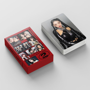 In stock 55 GIDLE small card 2nd Full new album card Super Lady song Yuqi peripheral same style