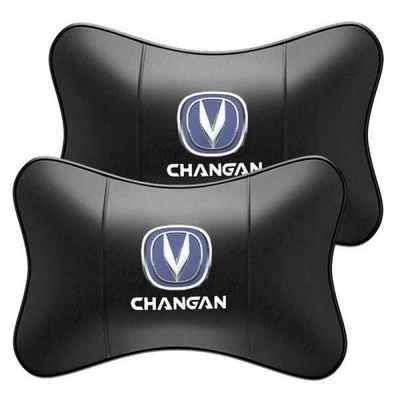 car headrest neck pillow — Headrest - changan-car-logo-a-pair-of-headrests-standard