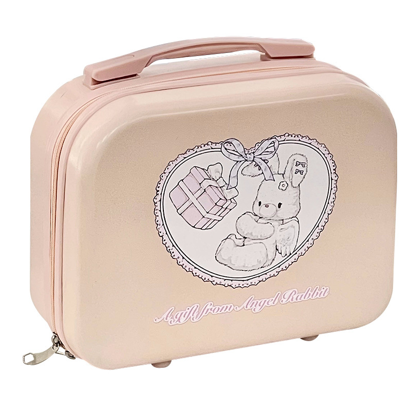 14 pulgadas maleta bolsa de viaje bolsa de gran capacidad estudiante de alto aspecto nuevo lindo maleta portátil ins