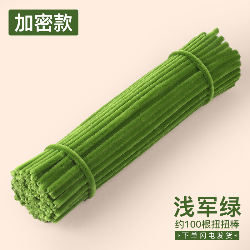 Macaron de color, raíz de pelo, cifrado, bricolaje hecho a mano, barra de torsión, venta al por mayor, juguetes para niños, paquete de material de arte