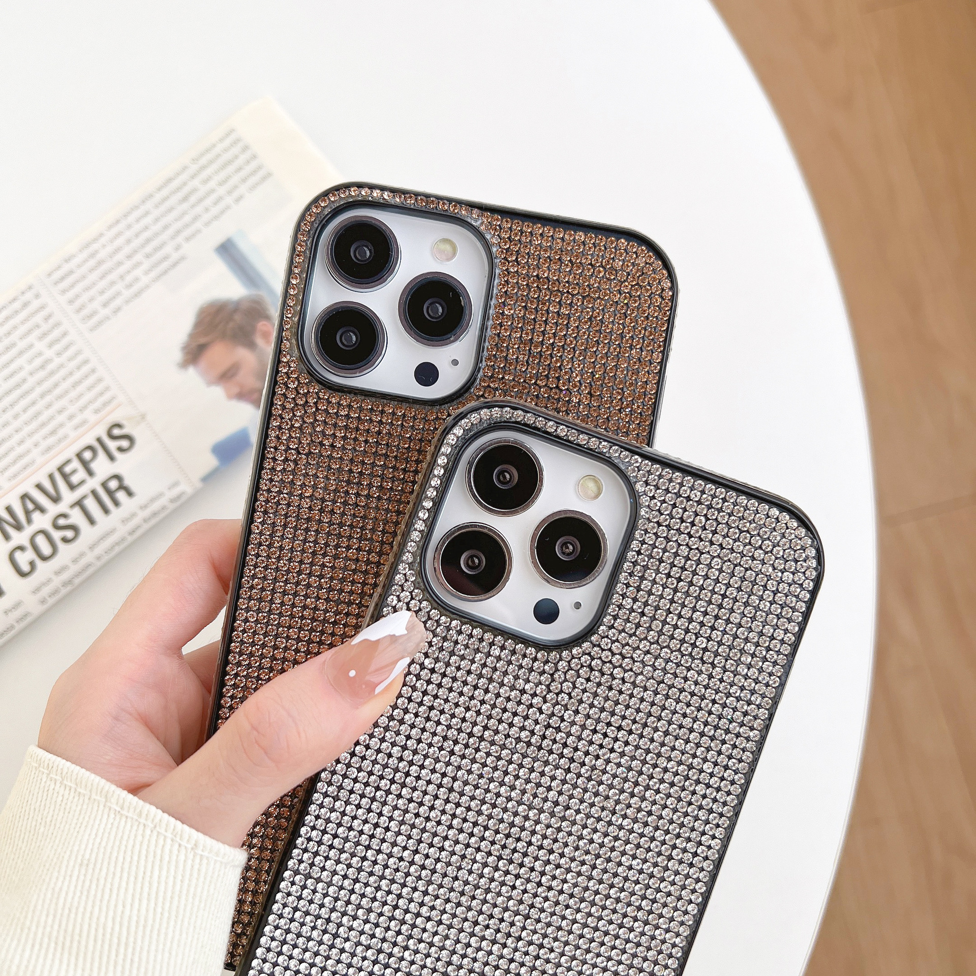 Luxury Diamond Mobile Phone Case For Iphone And Smartphone_voghion.com