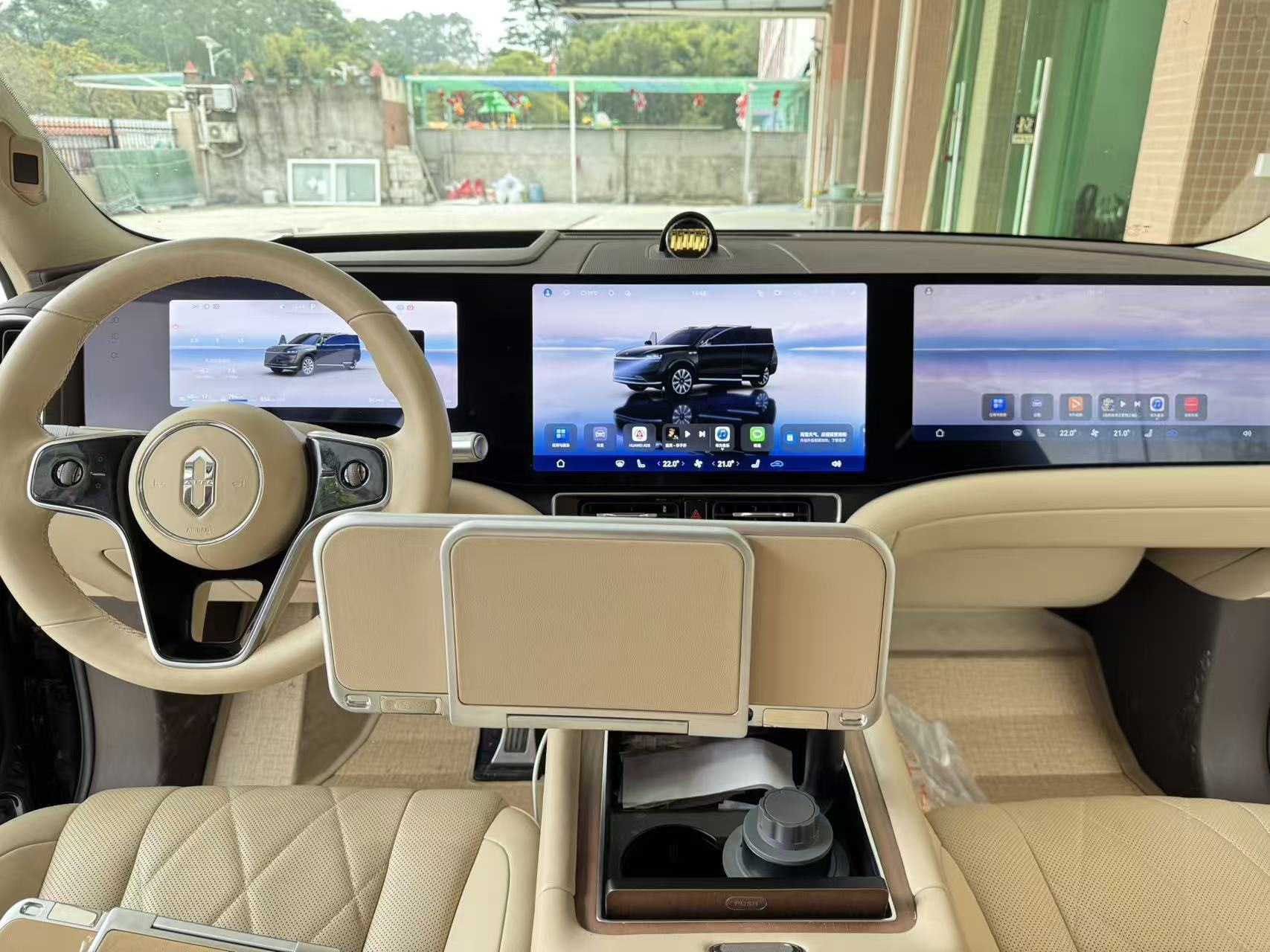 Cross-Border New Hot-Selling Car-Mounted Small Table Board for Storage and Office Use, Foldable and Practical for Placing Computers and Mobile Phones