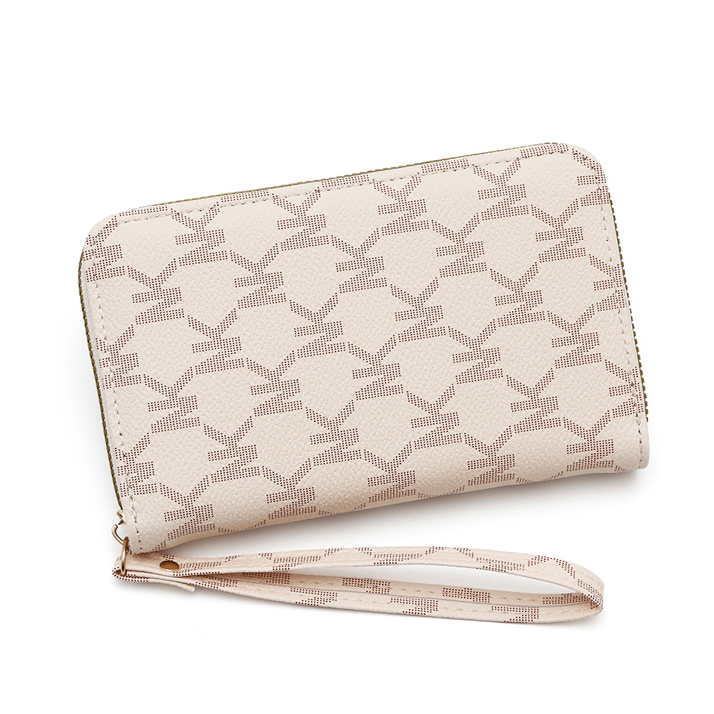 Nuevo bolso de mujer impresa bolso de mano de mujer gran capacidad bolsa de tarjetas casuales bolsa de cambio bolsa de licencia de conducir bolsa