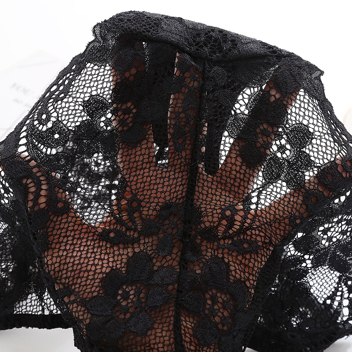 镂空性感法式内裤女花边蕾丝内裤提臀低腰少女内裤批发定制外贸